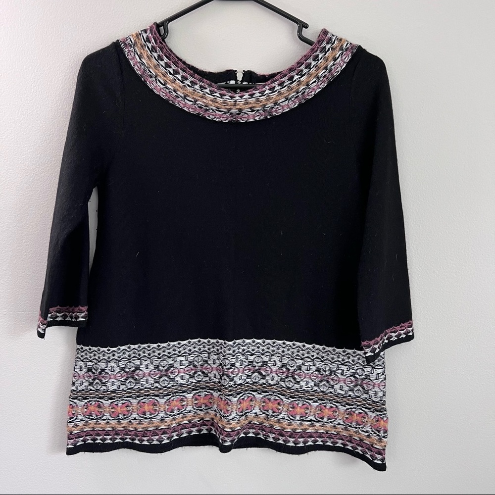 Anthropologie Sleeping On Snow knit sweater Small
